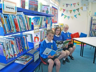 Lifton Primary School gets new library following renovation works