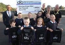 Cash boost for Princetown Primary School