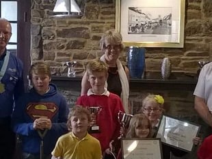 First winners of Rotary garden competition