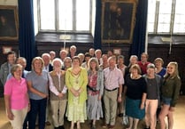 Tavistock Twinning Association welcomes German friends from Celle with reception
