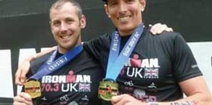 Iron will of Tavistock triathletes gets them through some real tough trials