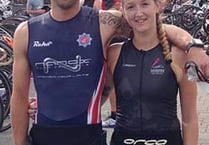 Tavistock triathletes travel far to go the distance