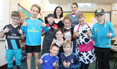 Gunnislake and Delaware Primary School pupils raise money for Action Aid