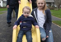 Soft surfacing installed in Horrabridge's Weir Park