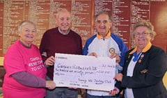 Kensey Vale bowlers roll up for Cancer Research UK