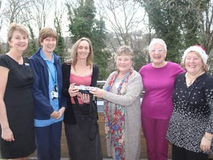 Tavyside Health Centre receives gift of syringe driver during the festive period