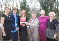 Tavyside Health Centre receives gift of syringe driver during the festive period