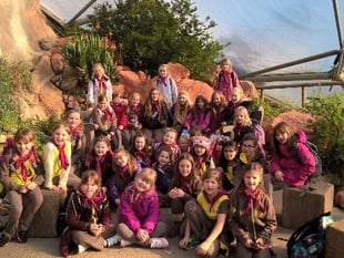 Eden Project is paradise for Tavistock Brownies