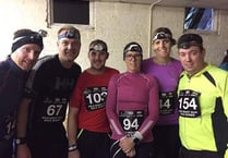 Bright idea by triathlon six who enjoy night-time run