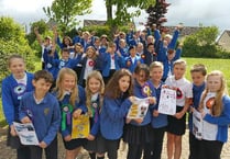 Bere Alston Primary holds mock vote on election day
