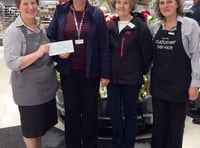 Waitrose helps Hospiscare in Okehampton