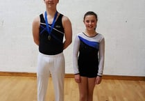Angus and Miya flying high at Bath