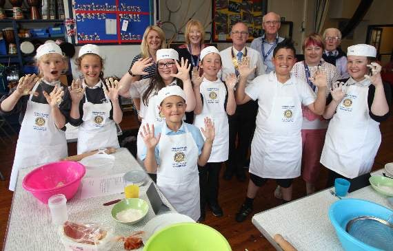 Princetown Pasty Bake Off at primary school