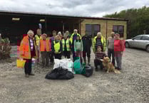 Spring clean in Sampford Courtenay