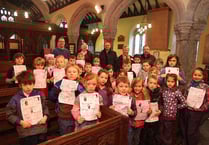 Schoolchildren put new church trail to the test