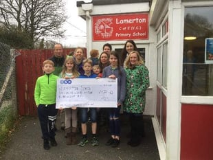Egg-cellent fundraiser by the Friends of Lamerton School