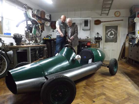 Tavistock resident reunited with racing car — nearly SIXTY years after he helped to build it