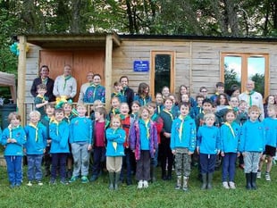 New lodge for Walkham Valley Scouts