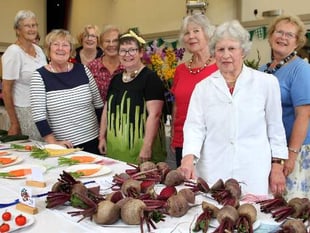 Successful seventh Lamerton WI Produce and Craft Show