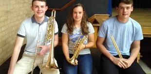 Stannary Brass Band bids fond farewell to three members