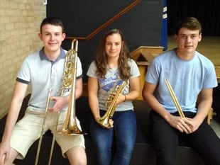 Stannary Brass Band bids fond farewell to three members
