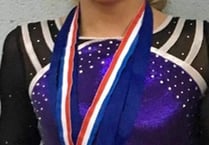 Gymnast Ruby is South West champion