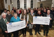 Tavistock Young Farmers give £2,500 to charities from dung sale