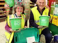 Tavistock Rotary Club raise £1,300 for ShelterBox with collection at Morrisons