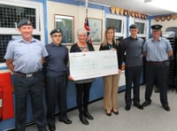 Okehampton Air Cadets raise more than £2,000 for Hospiscare in memory of Jennifer Bourne