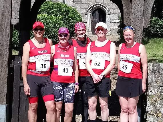 Trekkers tackle half marathon and Plod