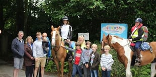 Horseriding pair’s epic journey for CHICKS