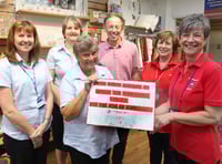 Tavistock's Abbey Surgery supports Devon Air Ambulance shop