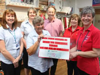 Tavistock's Abbey Surgery supports Devon Air Ambulance shop