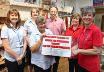 Tavistock's Abbey Surgery supports Devon Air Ambulance shop