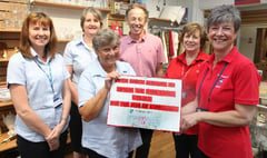Tavistock's Abbey Surgery supports Devon Air Ambulance shop