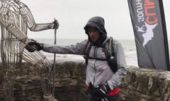Nathan Newton takes part in 117-mile coast to coast challenge