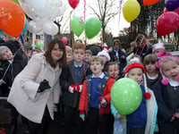 Congratulatory surprise for Gulworthy Primary School headteacher ahead of winter wedding