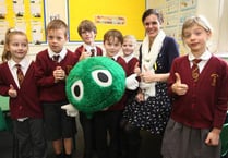 NSPCC visits Bridestowe Primary School to speak to children about safety