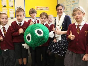 NSPCC visits Bridestowe Primary School to speak to children about safety