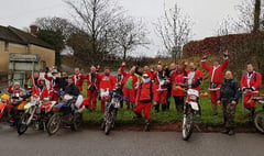 Bikers ride rural lanes for Devon Air Ambulance Trust