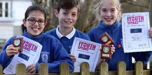 Tavistock Community Primary School wins Rotary Youth Speaks Junior Competition