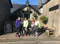 Bere Alston Trekkers take to trail and ‘Believe in Aiden’