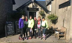 Bere Alston Trekkers take to trail and ‘Believe in Aiden’