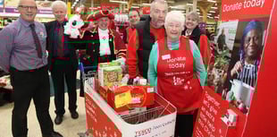 Callington community's 'amazing' donation to town's foodbank