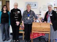 Successful patient raffle at Okehampton Medical Centre