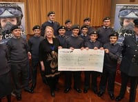 Okehampton Air Cadets receive £500 to go towards new flight simulator
