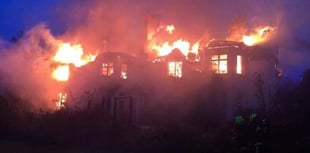 Grade II-listed thatched house at Clannaborough gutted by fire