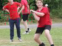 School rounders make home run
