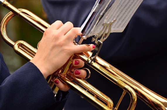 Okehampton's silver band sweeps the board at brass band festival