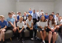 Bow Primary School pupils visit Westminster